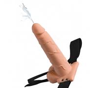 Arnés Pene Realistico con Testiculos Squirting 19 cm