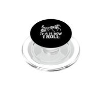 Arnés Racing Roll Trotter Carreras de Caballos Standardbred PopSockets PopGrip para MagSafe
