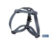 Arnés Reflectante para Perros | Color Gris | Talla L