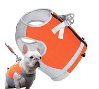 Arnés refrescante para perro, arnés de tela refrescante de 3 capas para perros, cómodos chalecos para cachorros con tiras reflectantes, ideal para deportes, senderismo, entrenamiento de verano