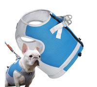 Arnés refrescante para perro, arnés de tela refrescante de 3 capas para perros, cómodos chalecos para cachorros con tiras reflectantes, ideal para deportes, senderismo, entrenamiento de verano