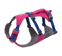 RUFFWEAR Arnés para Perro con asa, Flagline, Multiusos, Ligero, Ajustable, cómodo, para Caminar, 3 Puntos de fijación de Plomo, Correa Reforzada y Anillo en V de Metal Fuerte, Alpenglow Pink, XXS