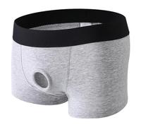 Arnés Sexual Ajustable Cinturones Strapon con Anillos De Silicona en Forma O, Bóxer Hombre Algodón Arneses Sexuales Para Consolador Ventosa Mujeres Strap on Dildo Anales Masculino Gay Lesbiana Pareja