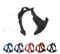 Arnés sin tirones para Perros pequeños, medianos y Grandes, Chaleco Reflectante Ajustable para Mascotas con Clip Frontal, arnés Acolchado para Perros, Mango de fácil Control, Mejor para Entrenamiento