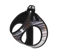 Arnés tipo chaleco para perro, tamaño pequeño, con estampado de hipopótamo, reflectante, para exteriores y pasear al perro