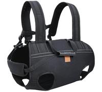 Arnés tipo mochila para perros grandes, arnés de cuerpo completo con asa, seguro y resistente, fácil de caminar, para patas traseras débiles, ayuda a perros mayores, lesionados y discapacitados