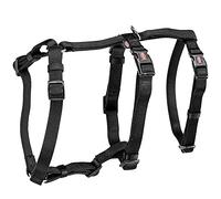 Arnés Trixie Stay L-XL: 75-100 cm/25 mm, Color Negro
