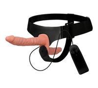 Harness Attraction Harris Doble Penetración con Vibracion 18 X 3.5Cm 300 g