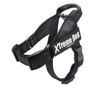 Arnés Xtreme Classic Dog Negro para Perros L (63-81 cm)