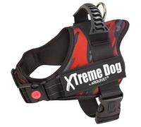 Arnés Xtreme Dog Camuflaje Rojo para Perros M (61-81 cm)
