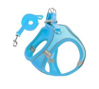 Arnés Y Correa De Correa De Perros, Diseño A Prueba De Escape, 1 Pieza, Chaleco De Mascotas Reflectante, Set De Caminata De Perros, Hebillas De Liberación Rápida, Ideal para Caminar Y Acampar