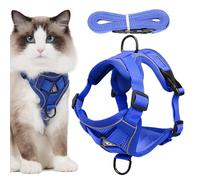 Arnés y correa para gatos, arnés para gatos a prueba de fugas, correa para correr para gatos, arnés y correa para pasear con gatitos y cachorros, arnés para gatitos a prueba de fugas, reflector