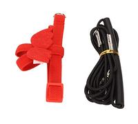 Arnés y Correa para pájaros para Alexandrine/Scarlet Macaw | Chew liviano - Arnés Volador de Prueba | Trazo de Entrenamiento de Loros Ajustable TRACTIVO | Mango ergonómico, (S)