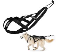 Arneses de tracción para perros, arnés Husky con espalda en X para ejercicio de mascotas, arnés de trineo de peso para perros, ciclismo, esquí, correr, canicross scooter, (M)