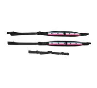 Arneses ergonómicos de acordeón con longitud ajustable, correas de hombro dobles pesadas para escenario, resistente al desgaste, accesorio de instrumento musical