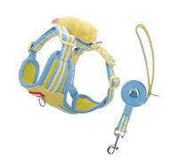Arneses Tipo Chaleco Arnés Y Correa For Perros Chaleco Ajustable For Perros para Perros Y Gatos(Blue,34-42cm)