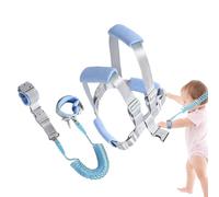 Arneses y correas de seguridad para niños pequeños,Correa y arnés para niños pequeños,Arnés 3 en 1 que brilla en la oscuridad con muñequera antipérdida para niños pequeños - Correa antipérdida del cin