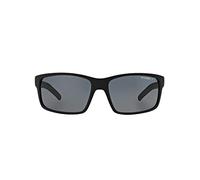 Arnette Fastball Gafas de sol, Rectangulares, Polarizadas, 62, Fuzzy Black