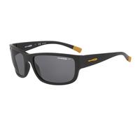 Arnette Unisex Sunglass AN4256 Bushwick - Color del Marco: Negro Mate, Color de la Lente: Polarizadas gris oscuro