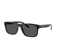 Arnette Hombre Sunglass AN4298 Bandra - Color del Marco: Negro, Color de la Lente: Gris Oscuro