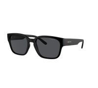 Arnette Hombre Sunglass AN4325 Hamie - Color del Marco: Negro reciclado mate, Color de la Lente: Gris Oscuro