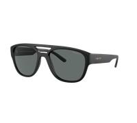 Arnette Hombre Sunglass AN4327 Mew2 - Color del Marco: Negro reciclado mate, Color de la Lente: Polarized Gris