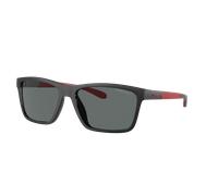 Arnette Hombre Sunglass AN4328U Middlemist - Color del Marco: Negro, Color de la Lente: Polarized Gris Oscuro
