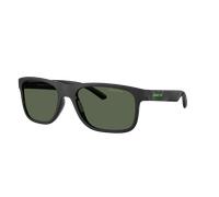 Arnette Hombre Sunglass AN4341 Khim - Color del Marco: Negro mate/brillante, Color de la Lente: Verde Oscuro