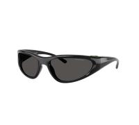 Arnette Hombre Sunglass AN4352 Nineteetwo - Color del Marco: Negro, Color de la Lente: Gris Oscuro