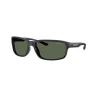 Arnette Hombre Sunglass AN4373 - Color del Marco: Negro reciclado mate, Color de la Lente: Verde Oscuro