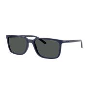 Arnette Hombre Sunglass Dinsky - Color del Marco: Azul, Color de la Lente: Gris Oscuro