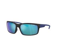 Arnette Hombre Sunglass Fastball 2.0 - Color del Marco: Negro Mate, Color de la Lente: Azul