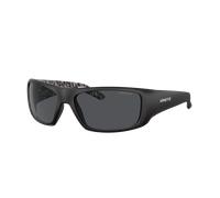 Arnette Hombre Sunglass Hot Shot - Color del Marco: Goma Negra, Color de la Lente: Gris Oscuro
