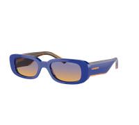 Arnette Hombre Sunglass Litty - Color del Marco: Azul, Color de la Lente: Mitad azul/naranja