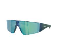 Arnette Hombre Sunglass Saturnya - Color del Marco: Azul claro alúmina, Color de la Lente: Espejo verde claro y azul