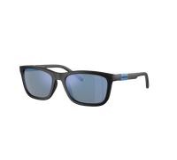 Arnette Unisex Sunglass Teen Speerit - Color del Marco: Negro Mate, Color de la Lente: Polarizadas agua espejo gris oscuro