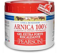 ARNICA 100'S - Árnica para caballos, Gel extrafuerte calentador Pearson [500ml]. Crema de árnica, gel fuerte con garra del diablo y mentol. Pomada antifatiga y relajante
