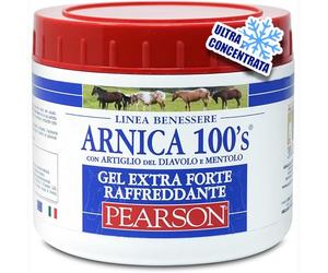 Arnica 100'S - Arnica para Caballos, Gel refrecante Extra Forte de Pearson [500ml], Arnica Gel Forte, Crema con Garra del Diablo y mentol. Pomada regeneradora y Relajante.