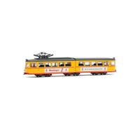 ARNOLD HN2615S Straßenbahn Duewag GT6, zwei Frontscheinwerfer „VBK Karlsruhe - Moninger-Bier“, EP. IV, mit DCC-Sounddecoder, elektrische Modellbahnlokomotive, AB 14 Jahren