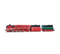 Arnold HN2664S DR, Locomotora de Vapor 18 201, ténder de Combustible, Rojo con ténder Verde Adicional, EP. V, DCC Sound Locomotive - Steam