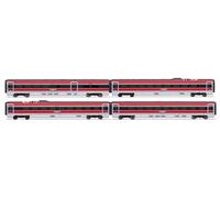 ARNOLD HN3512 FS Trenitalia, Frecciarossa ETR 1000 Nueva librea, Juego Adicional, 4 Elementos, EP. Vi Coach Packs
