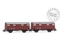 Arnold HN6574 - 1:160 N - Set De 2 Carros De Carga Cerrados FS Tipo Gs