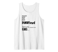 Arnold Layne de Pink Floyd Camiseta sin Mangas, Hombre, Blanco, L