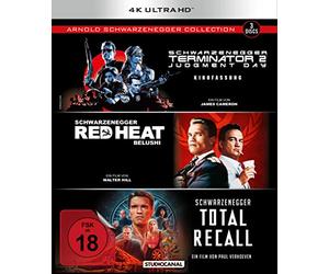 Arnold Schwarzenegger Collection (3 4K Ultra HDs) [Alemania] [Blu-ray]