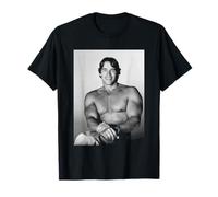 Arnold Schwarzenegger Culturista de Actor de Hierro de Bombeo 1977 Camiseta