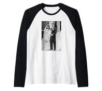 Arnold Schwarzenegger Maria Shriver Boda Michael Grecco Camiseta Manga Raglan