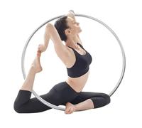 Aro Aereo Aro Aéreo 80/85/90/95/100cm, Aros Lira Un Solo Punto para Adultos, Adolescentes y Niños, Anillo para Perder Peso, Fitness, Gimnasia Yoga, Estructura Aérea(Diameter-100cm(39 3/8"))