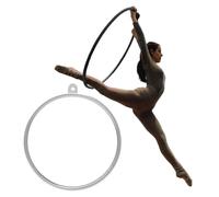 Aro Aereo Aro de Yoga Aéreo de 80/85/90/95/100 cm, Aros de Lira de Un Solo Punto para Adultos Y Niños, Aro Aéreo para Acrobacias Circenses, Pérdida de Peso, Gimnasia(Diameter-85cm(33 1/2"))