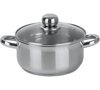 aro Cazuela, acero inoxidable, Ø 20 cm, 2,9 L, plata