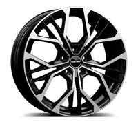 Aro De Aleación Para SEAT ARONA 6,5J16" 5X100 35 73,10 GMP MATISSE BLACK DIAMOND